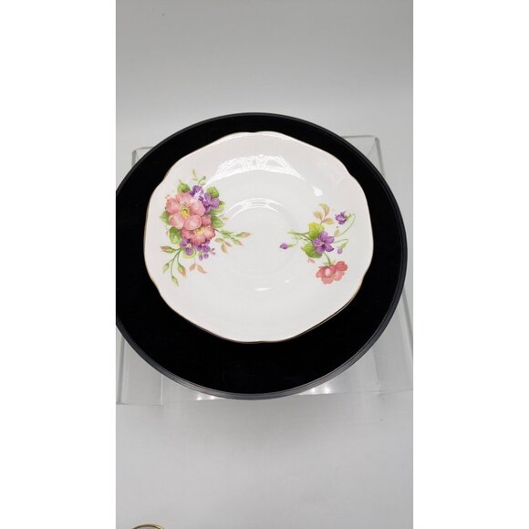 Royal Imperial Bone China Floral Teacup & Saucer Vintage England Set - Picture 12 of 16